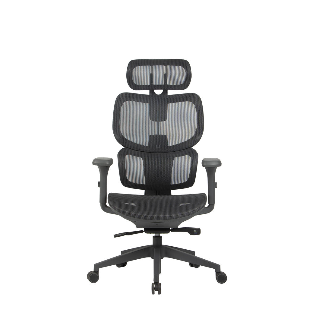 Mesh Office Chair - Full Black - Salinas