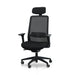 Showcasing Nosimora Mesh Office Chair - Full Black OC8504-LF Office Chair by Calibre Furniturs