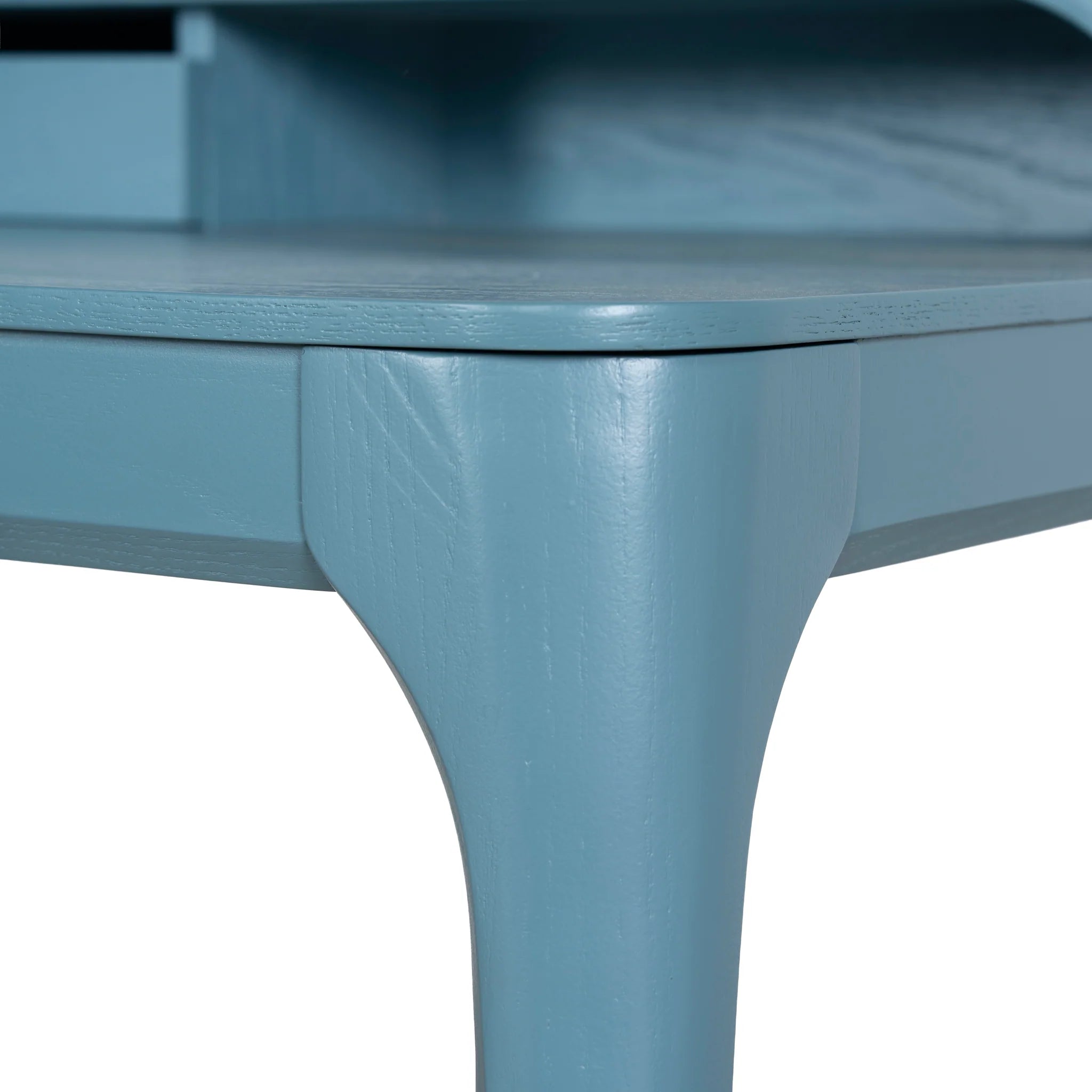 Mogabela Wooden Home Office Desk - Light Blue