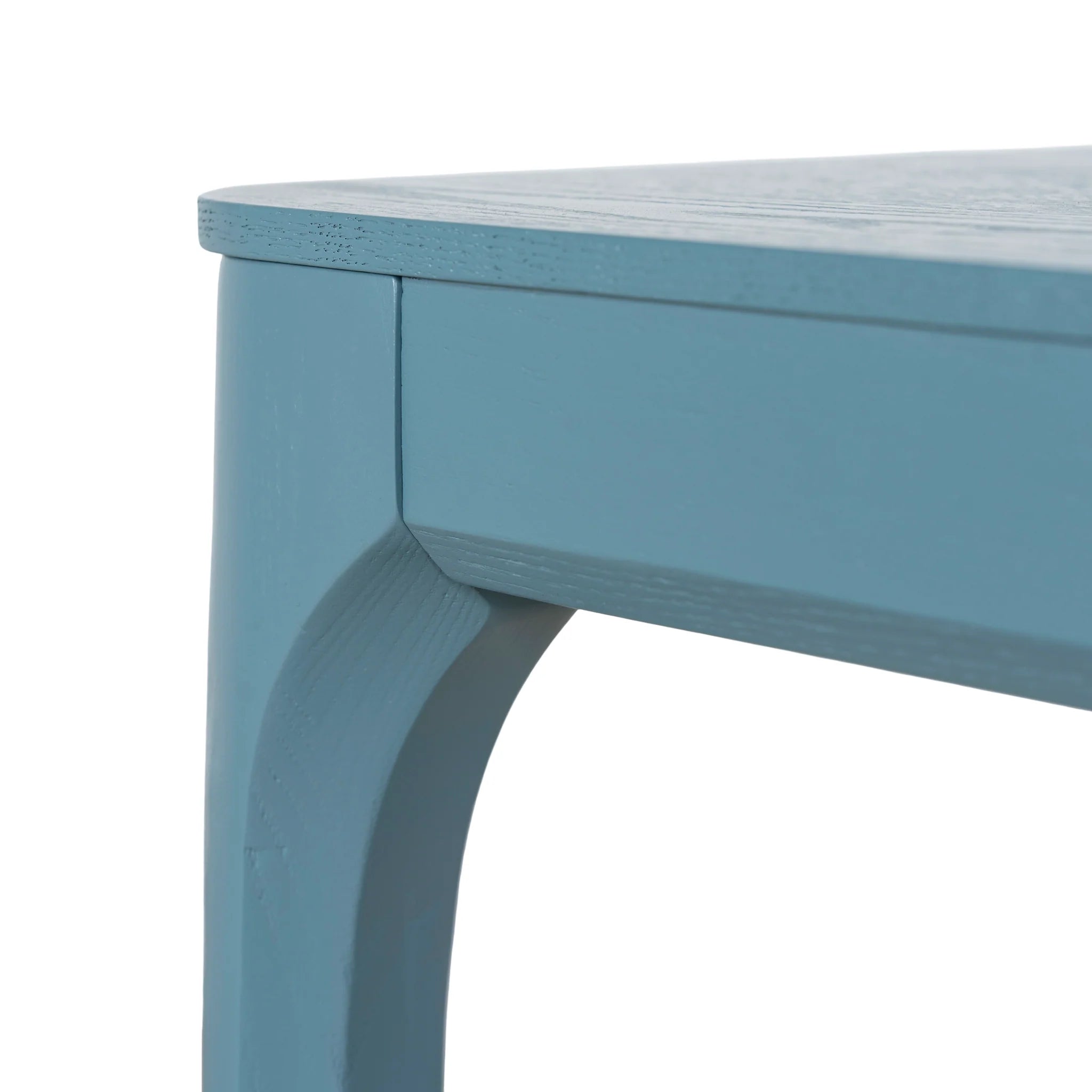 Mogabela Wooden Home Office Desk - Light Blue