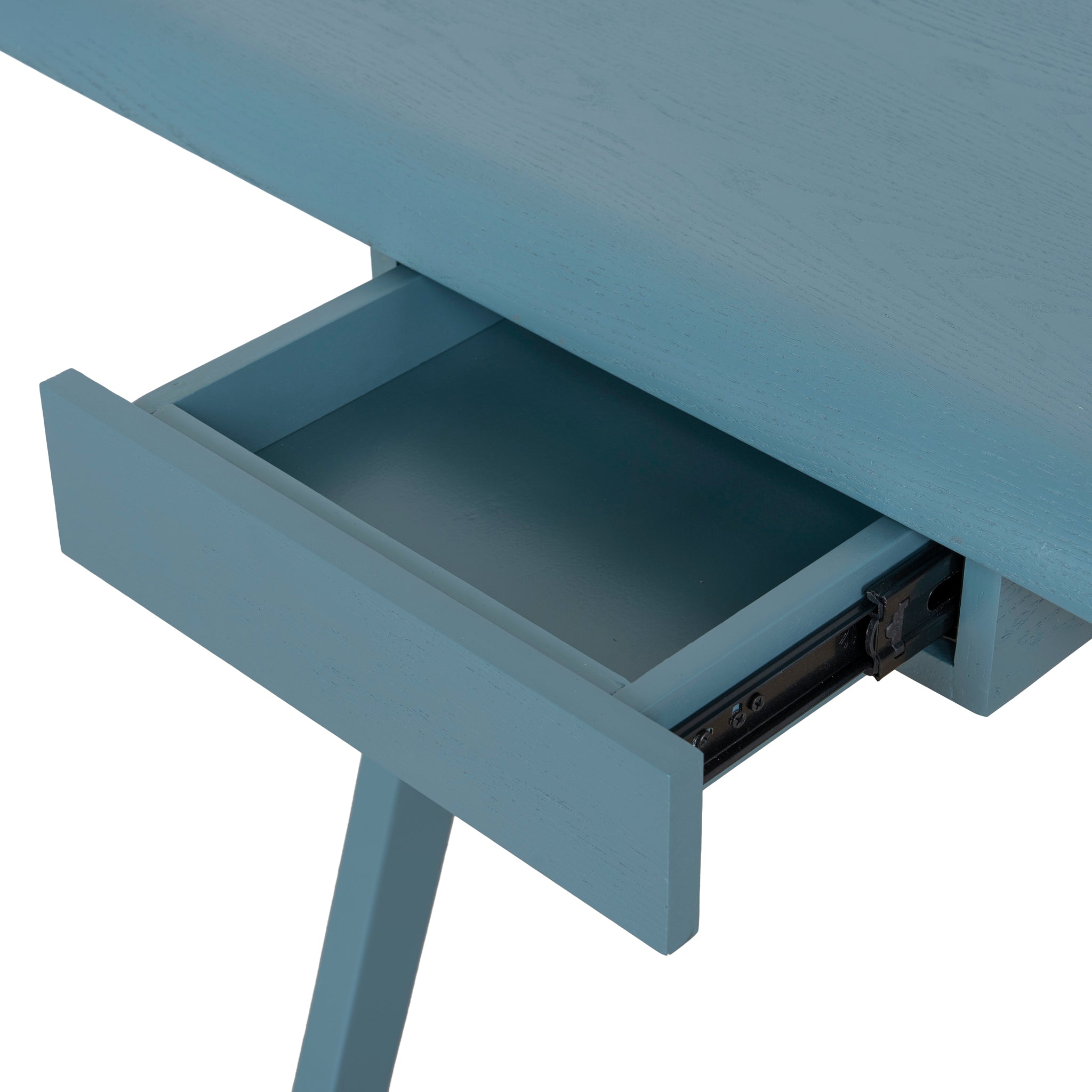 Wooden Home Office Desk - Light Blue - image 10