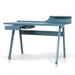 Wooden Home Office Desk - Light Blue - image 3