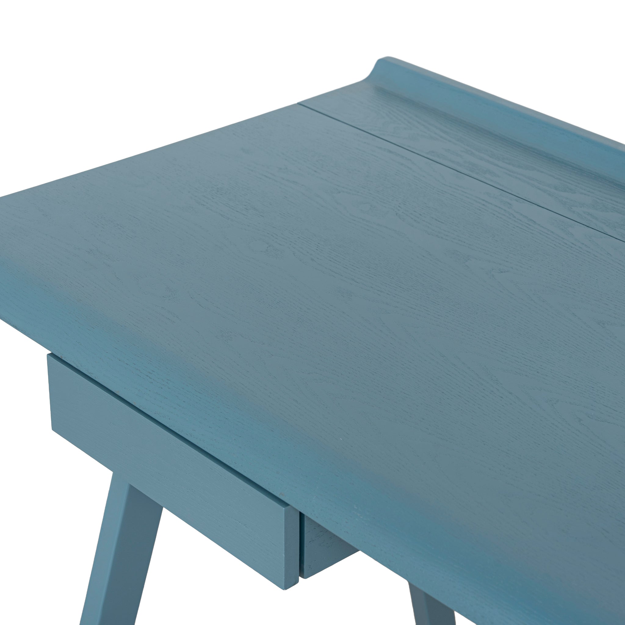Wooden Home Office Desk - Light Blue - image 8