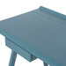 Wooden Home Office Desk - Light Blue - image 8