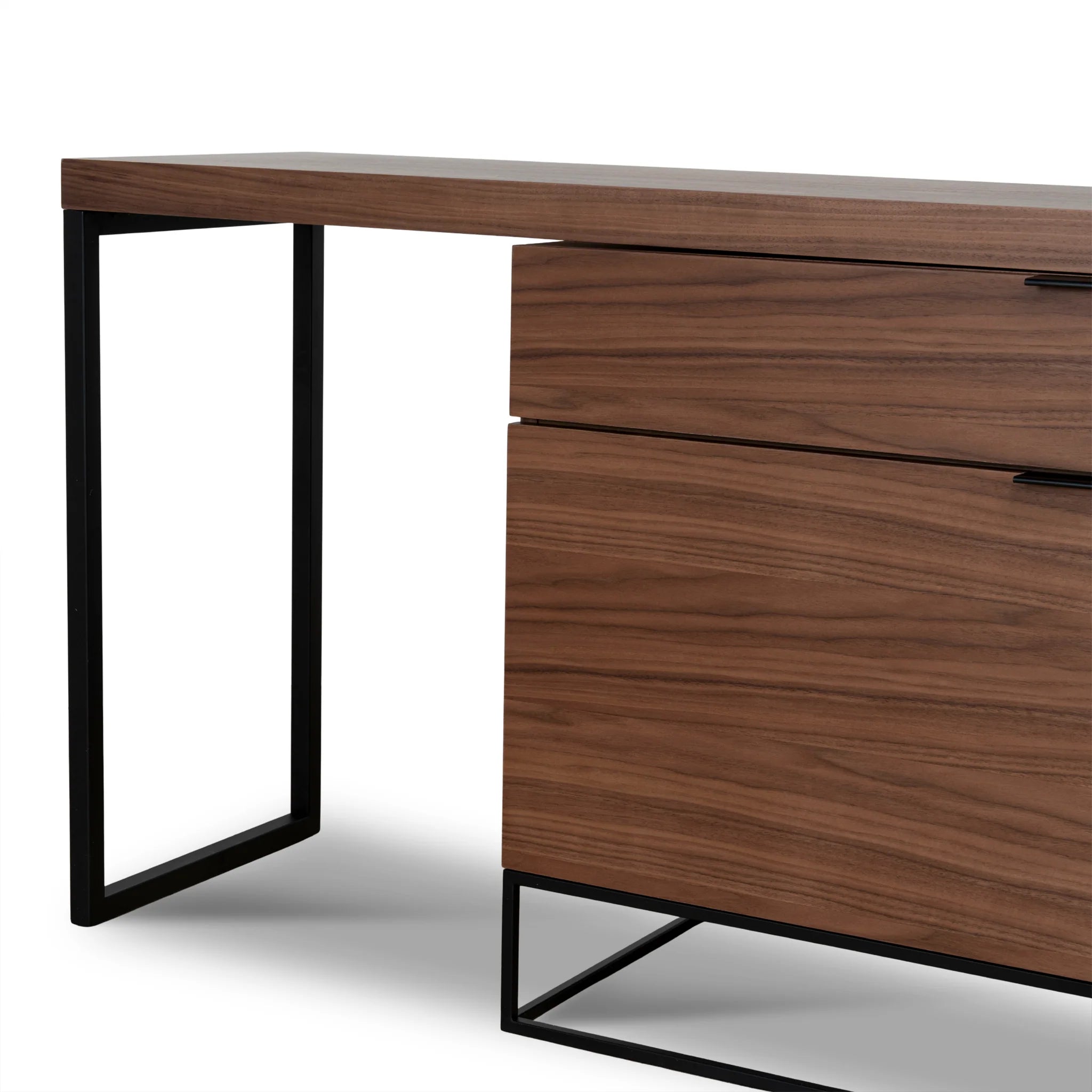 Noraria Extendable Home Office Desk - Walnut