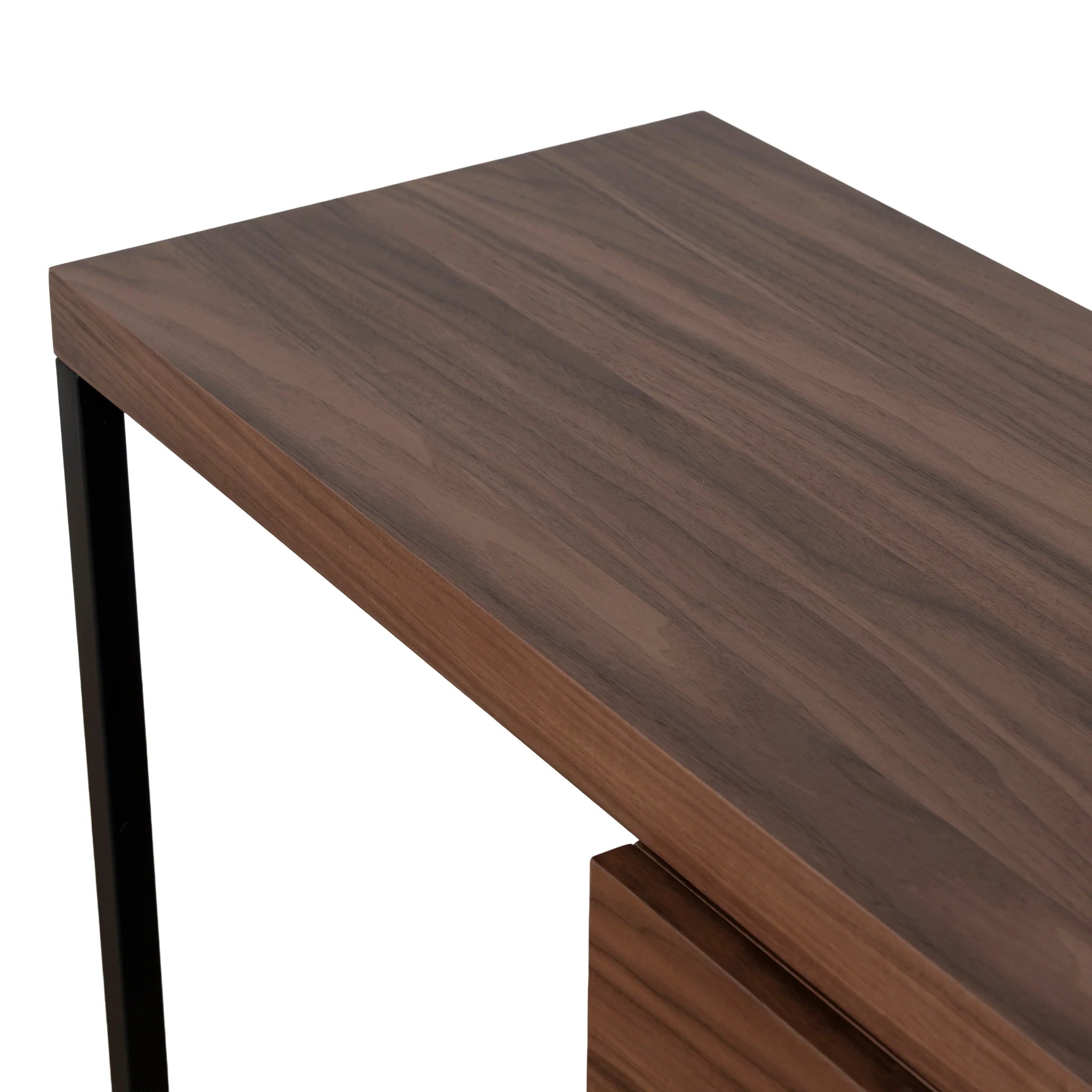 Noraria Extendable Home Office Desk - Walnut
