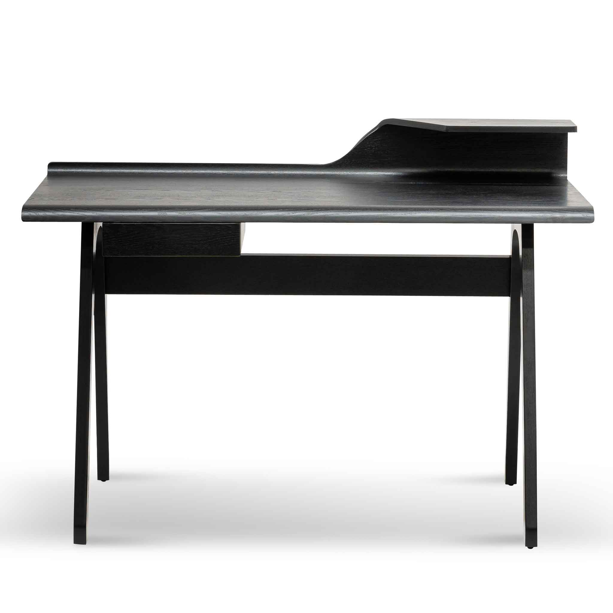 Wooden Home Office Desk - Black - image 2