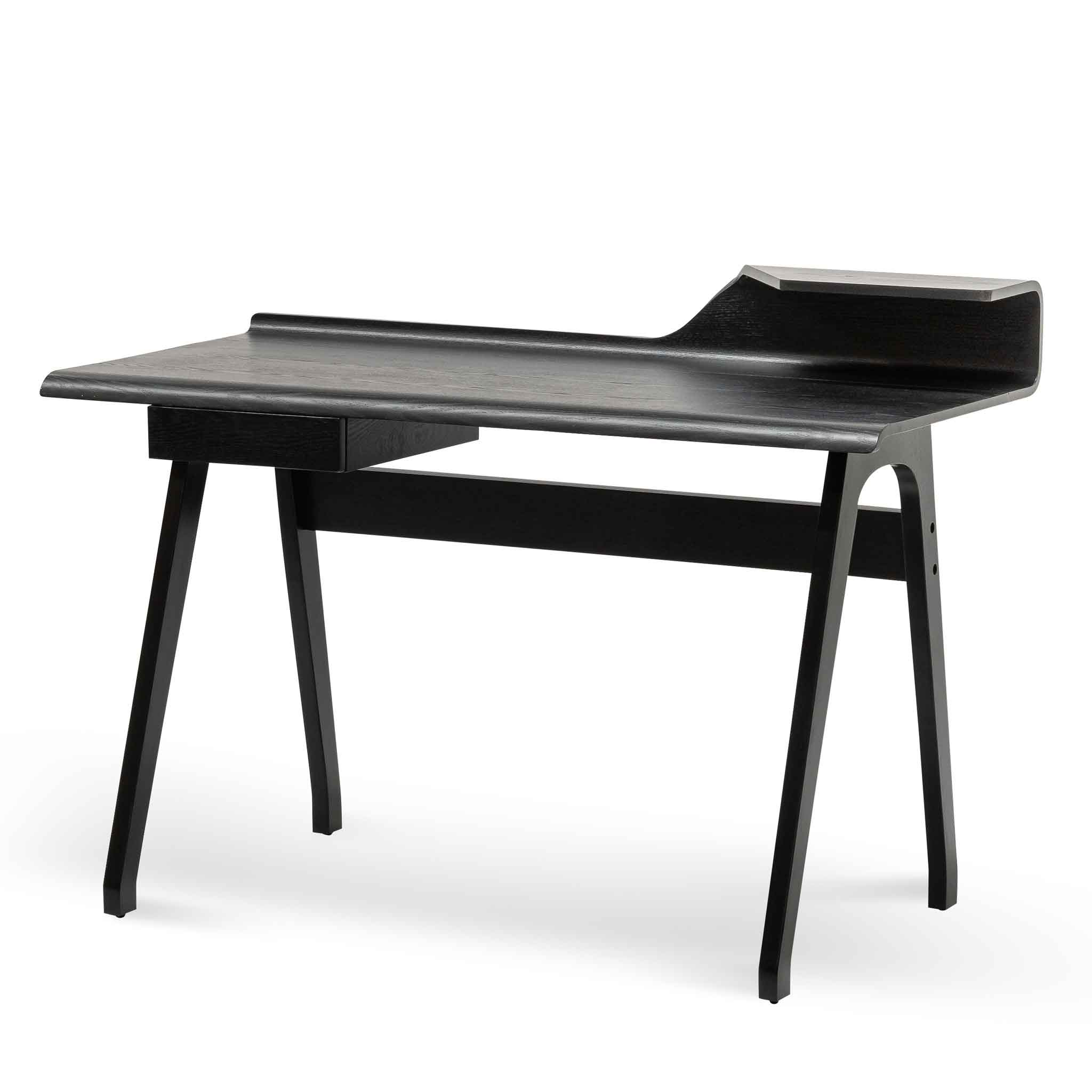 Wooden Home Office Desk - Black - image 3