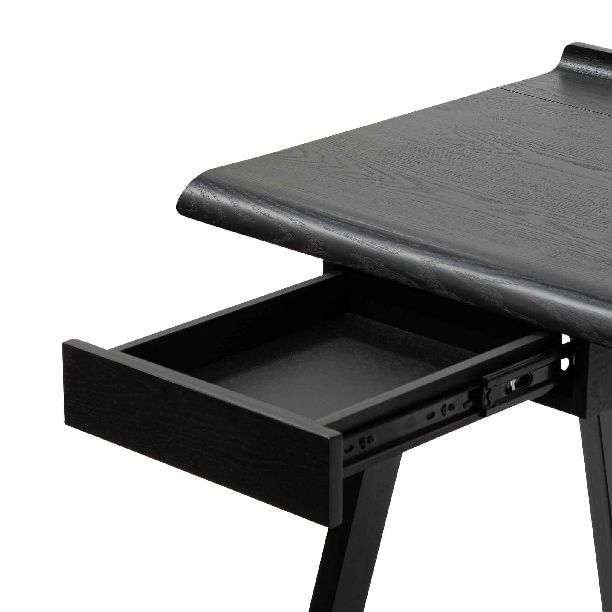 Wooden Home Office Desk - Black - image 5