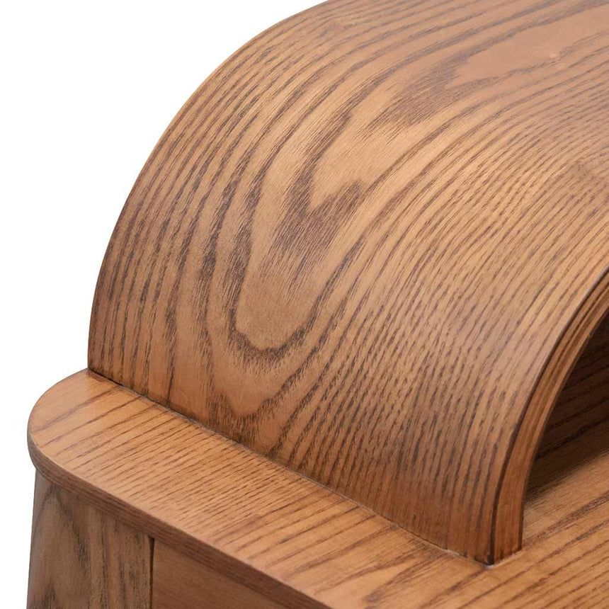Mocavera Wooden Home Office Desk - Walnut