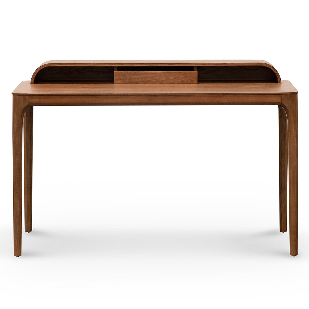 Wooden Home Office Desk - Walnut