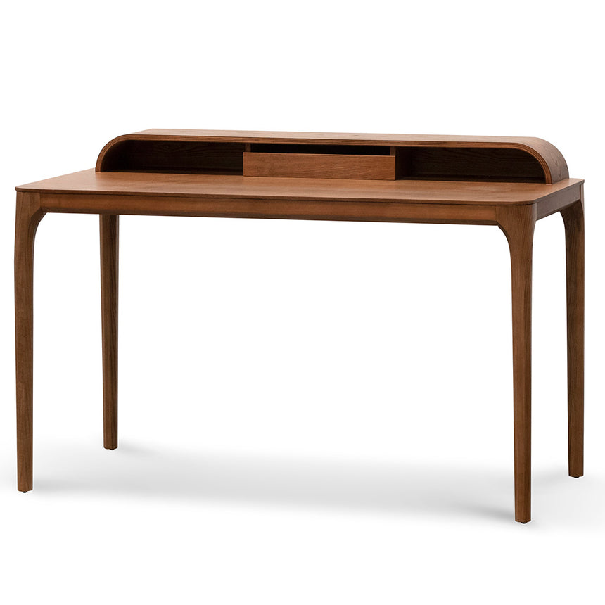 Mocavera Wooden Home Office Desk - Walnut