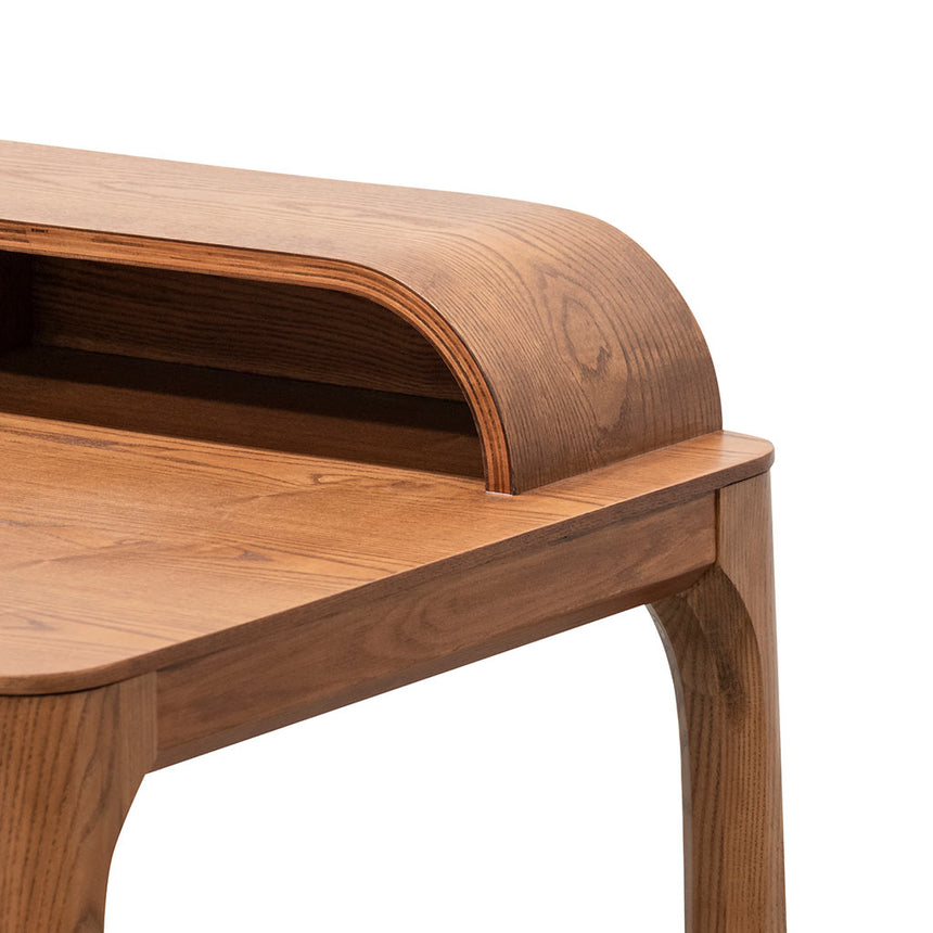 Mocavera Wooden Home Office Desk - Walnut
