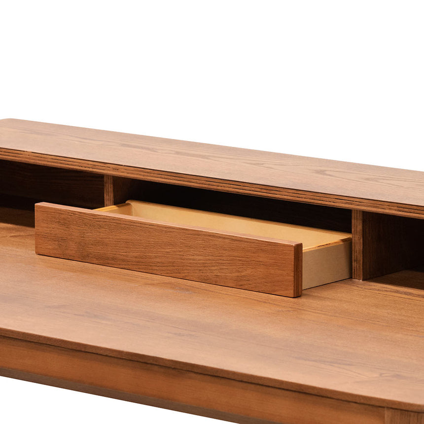 Mocavera Wooden Home Office Desk - Walnut