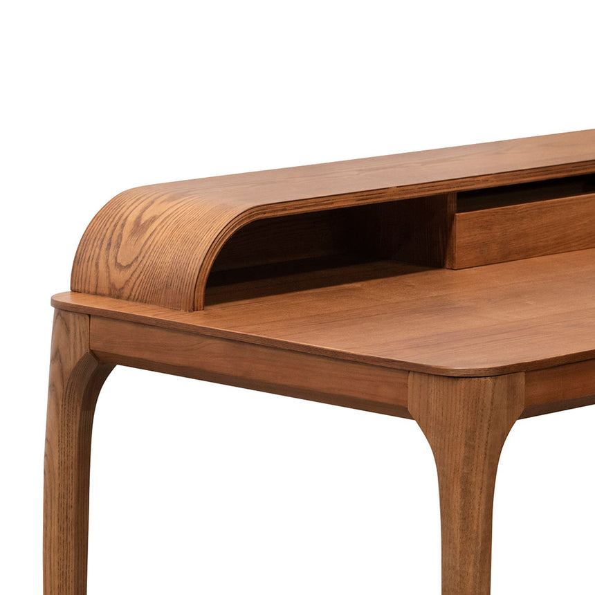 Mocavera Wooden Home Office Desk - Walnut