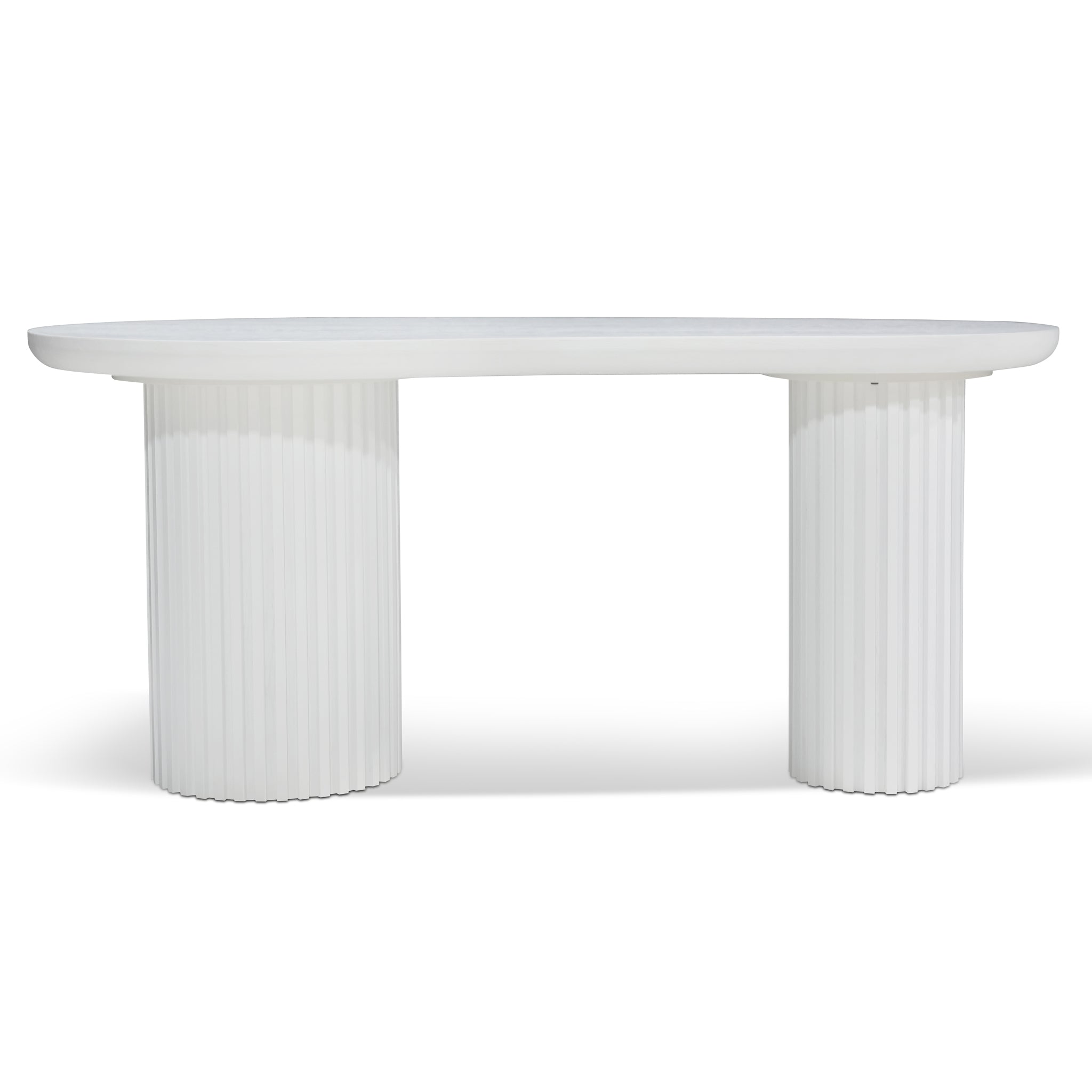 1.7m Office Desk - White Oak - image 6
