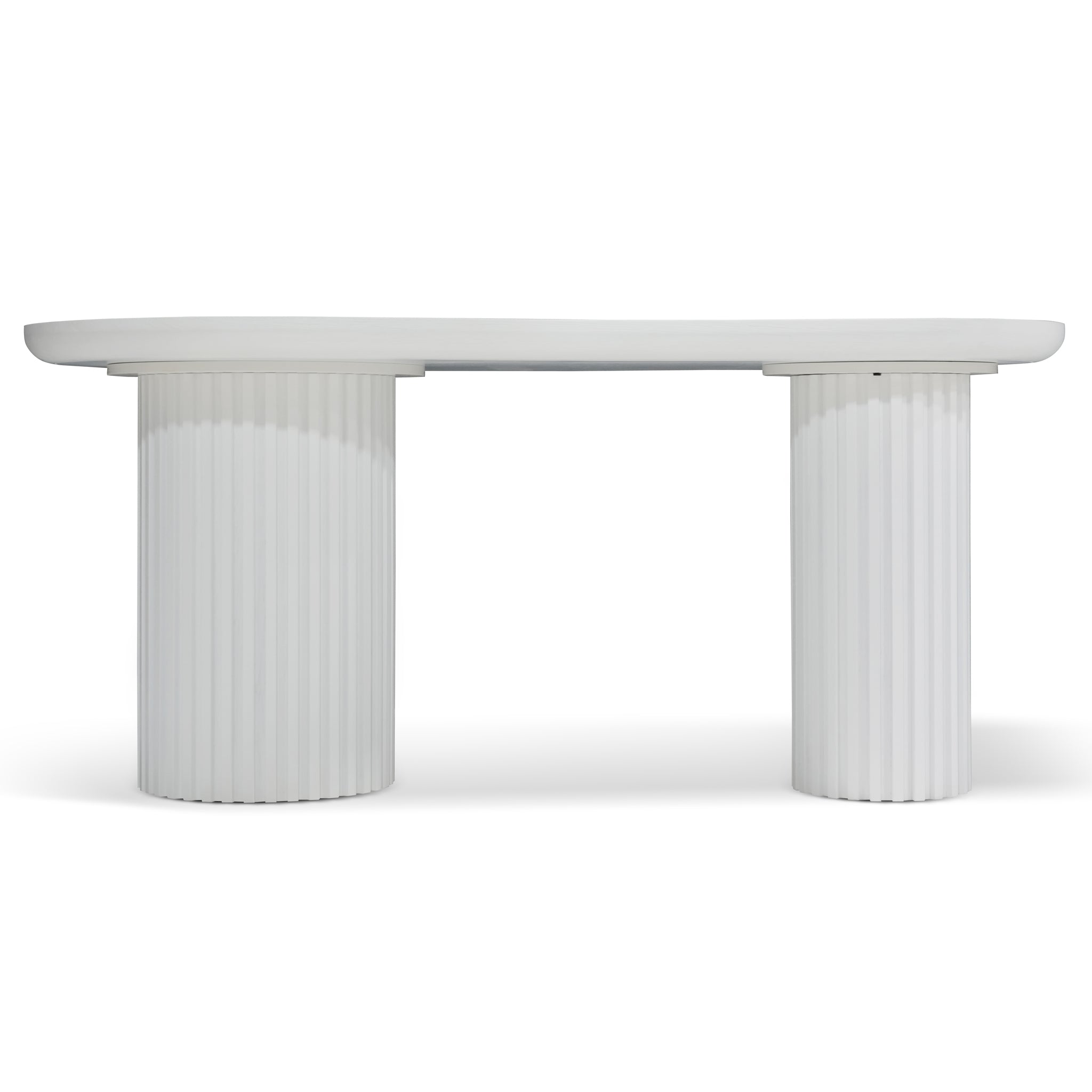 1.7m Office Desk - White Oak - image 5