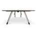 Showcasing Paluvana 3.6m Boardroom Meeting Table - Walnut Top With Black Legs OT10442-SN Table by Calibre Furniturs