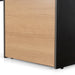 1.6m Single Seater Natural Office Desk - Black Legs - image 10