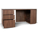 Showcasing Copero 1.77m Left Drawer Office Desk - Walnut OT10936-CN Office Desk by Calibre Furniturs