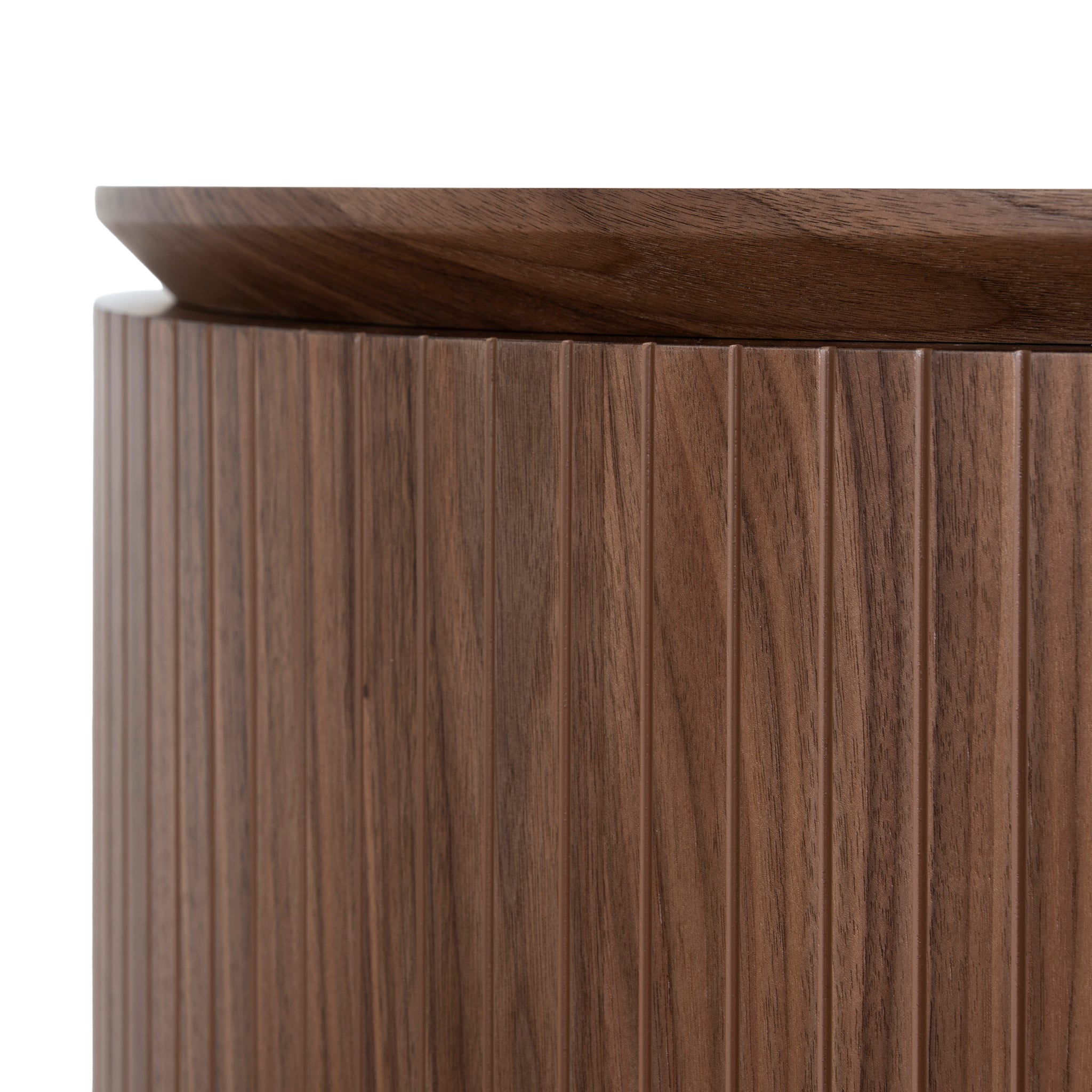 1.77m Right Drawer Office Desk - Walnut - image 10