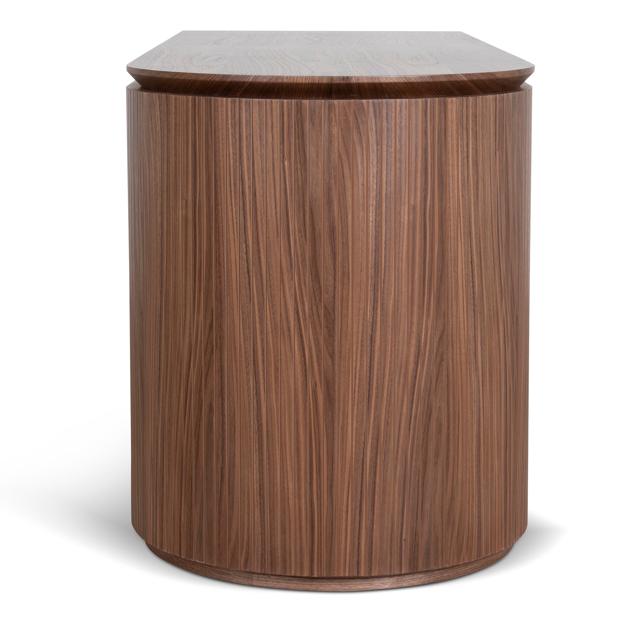 1.77m Right Drawer Office Desk - Walnut - image 5
