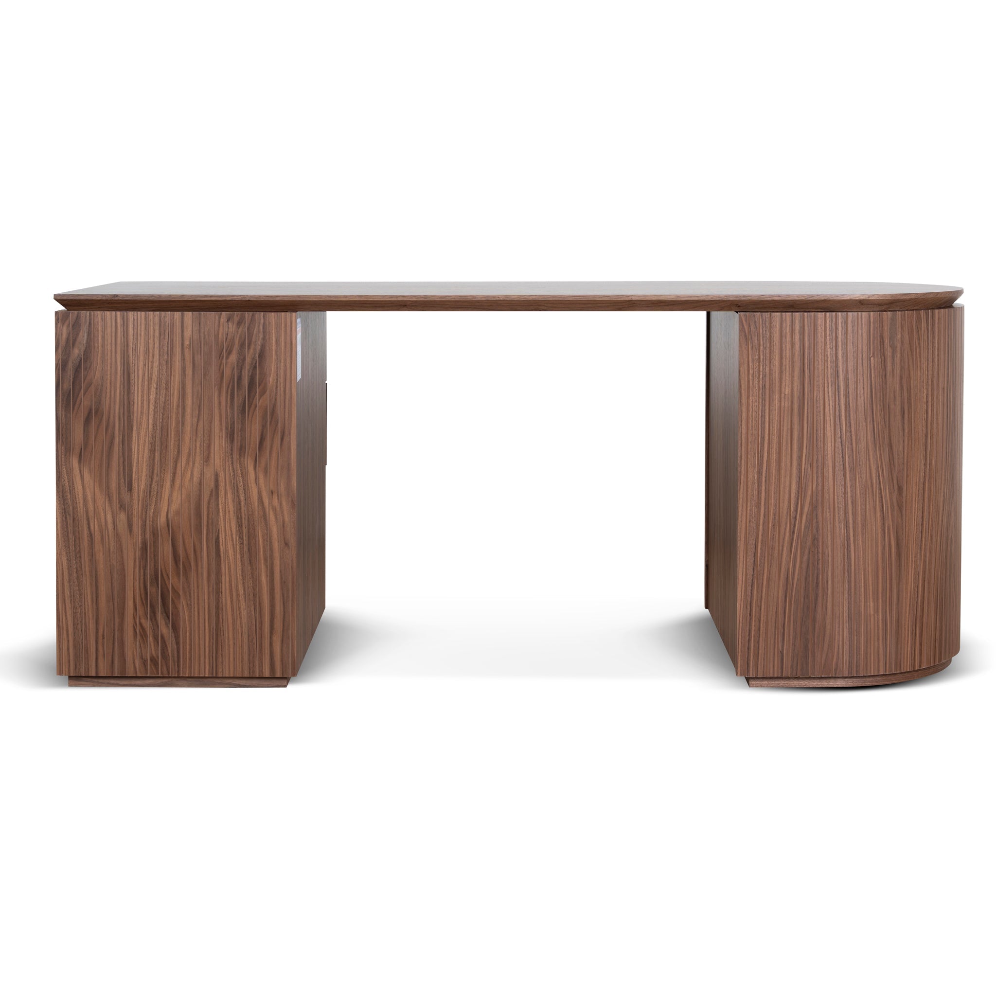 1.77m Right Drawer Office Desk - Walnut - image 6