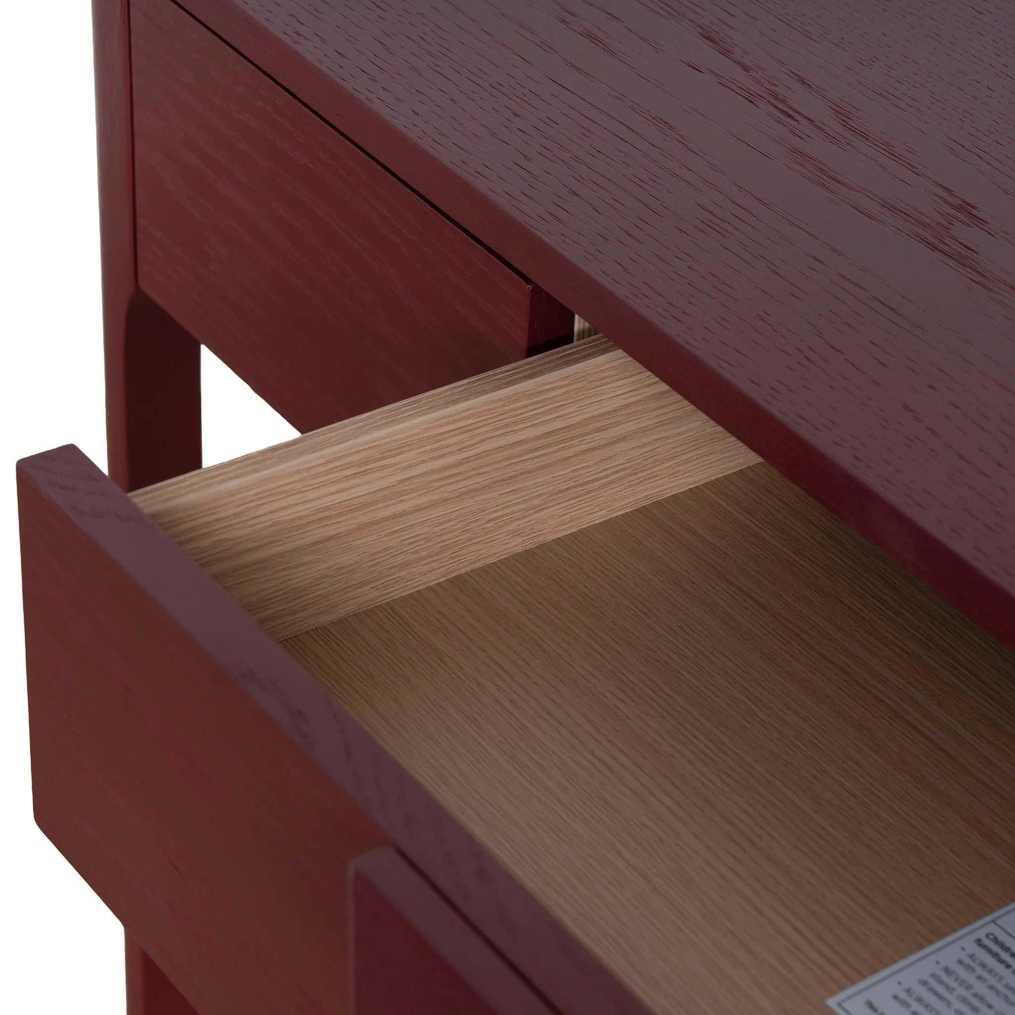 Lelisora 1.2m Home Office Desk - Burgundy Red