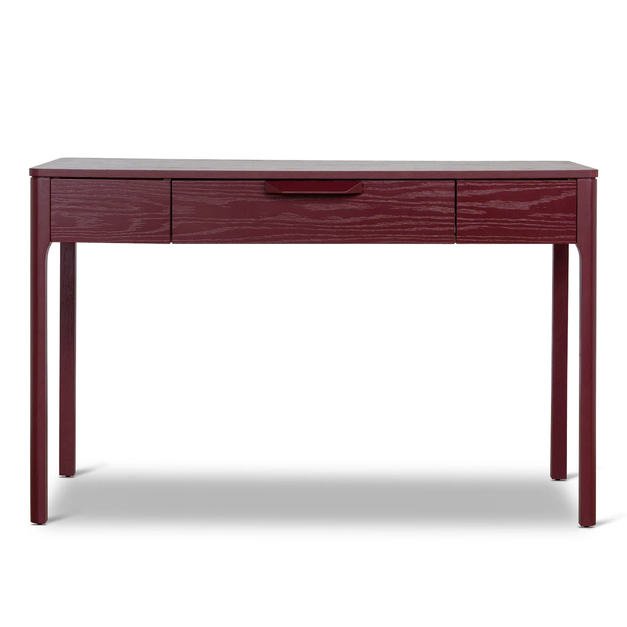 Showcasing Lelisora 1.2m Home Office Desk - Burgundy Red OT10954-CN Office Desk by Calibre Furniturs