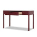 1.2m Home Office Desk - Burgundy Red - image 3