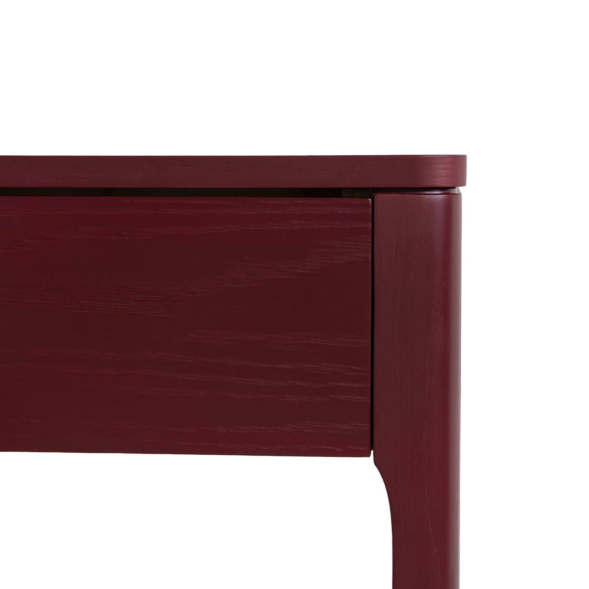 1.2m Home Office Desk - Burgundy Red - image 7