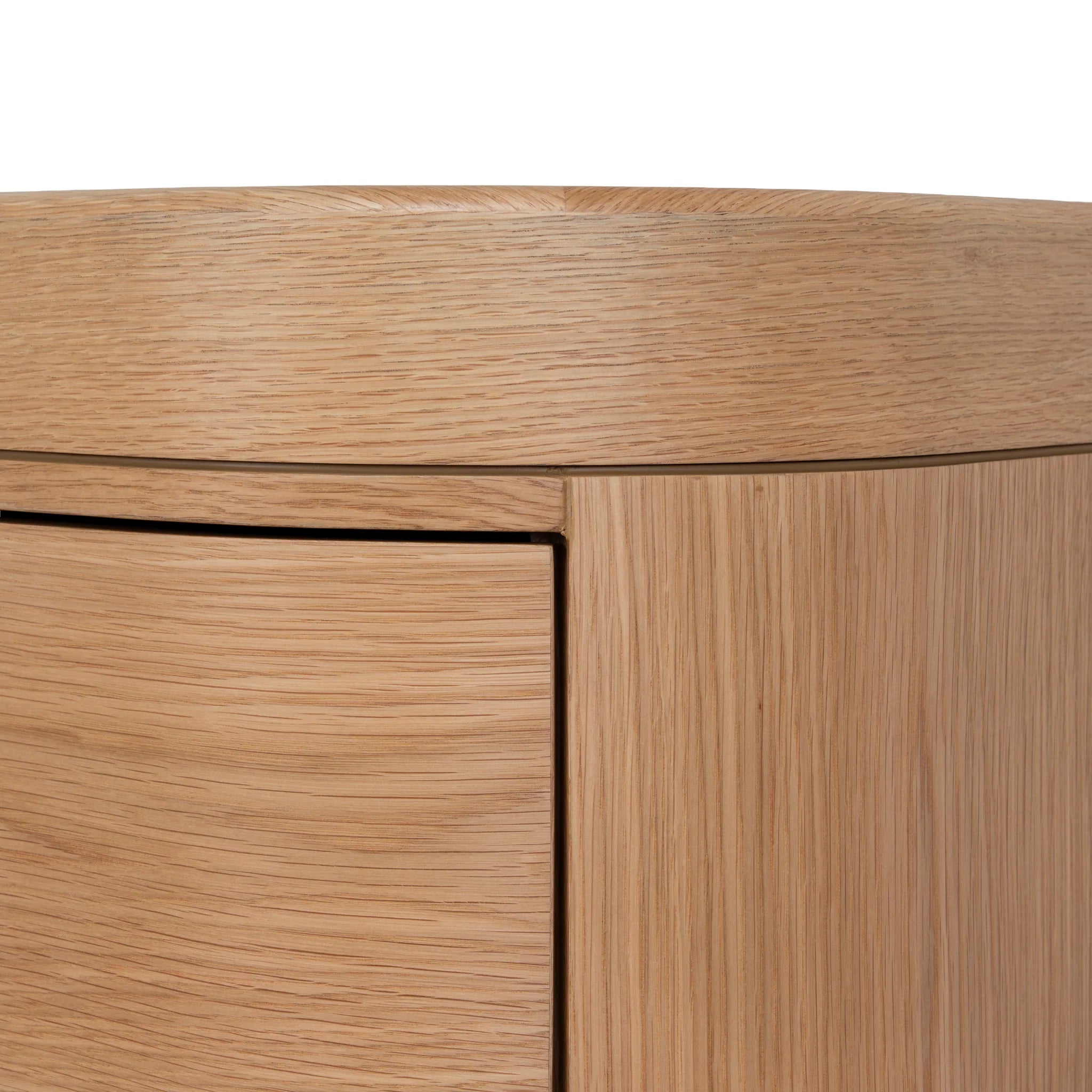 Sineluna 1.7m Office Desk - Natural Oak