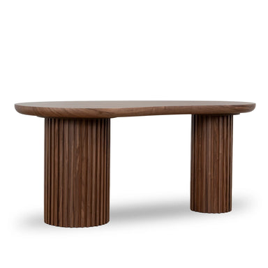 Showcasing Tolona 1.7m Office Desk - Walnut OT12281-CN Office Desk by Calibre Furniturs
