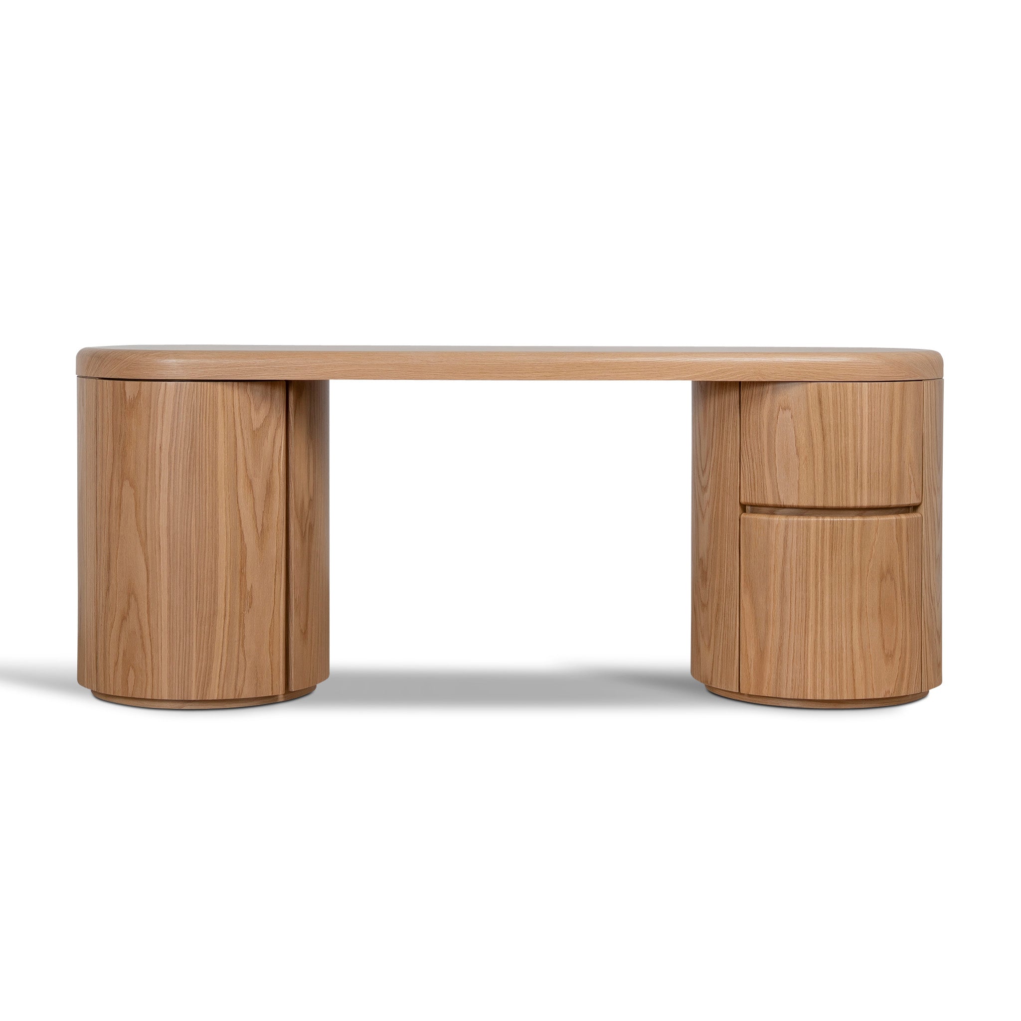 1.9m Office Desk - Natural Oak