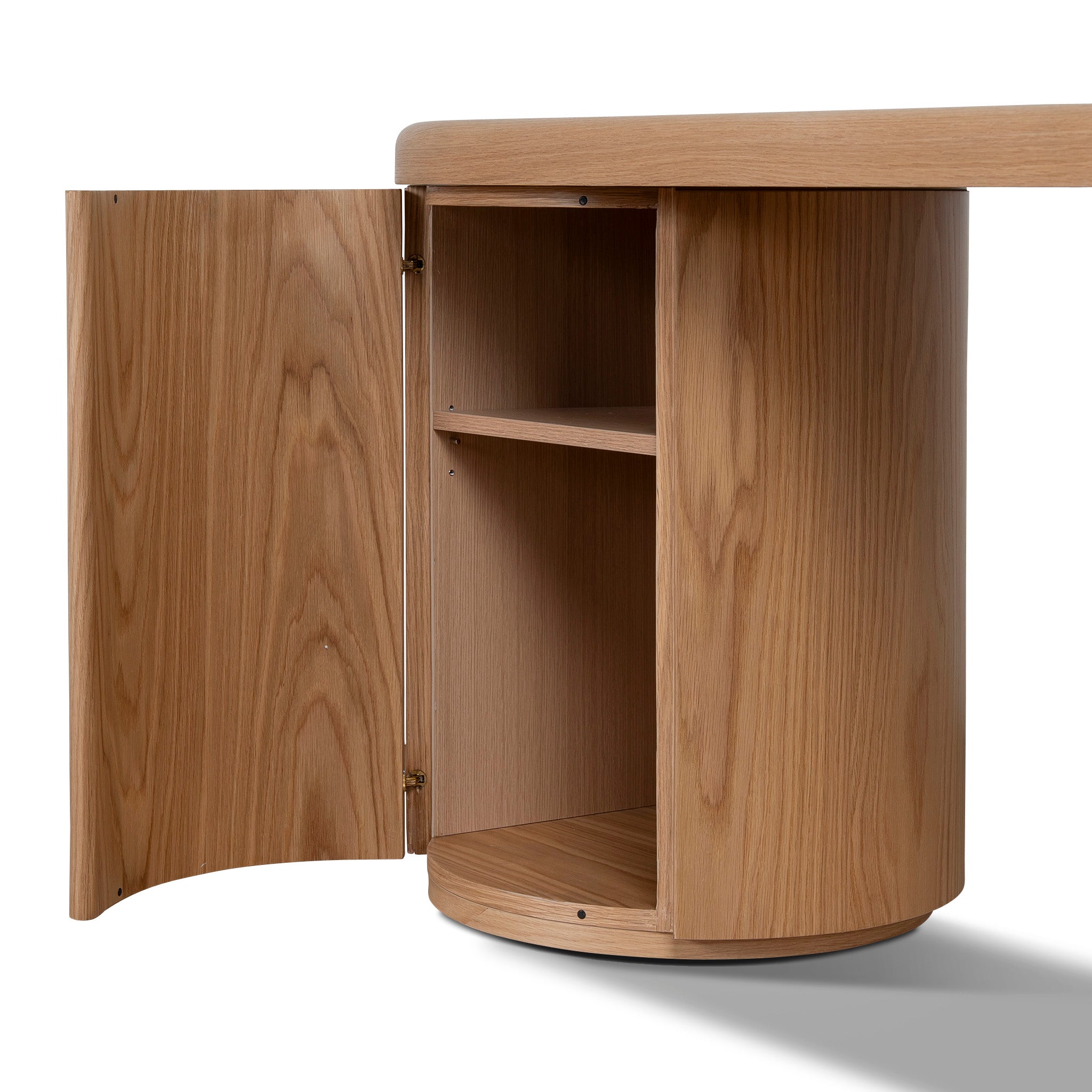 COT12392-CN 1.9m Office Desk - Natural Oak