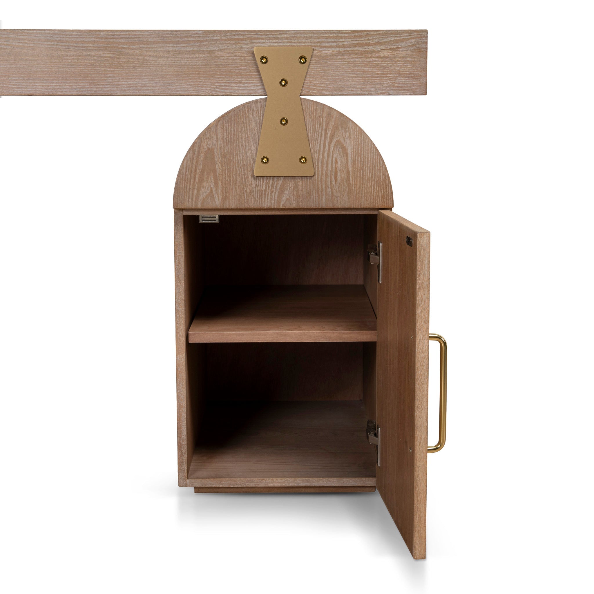 1.55m New Elm Home Office Desk - Natural
