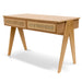 Showcasing Ninanova 1.2m Home Office Desk - Natural OT6938-KD Office Desk by Calibre Furniturs