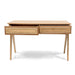 Showcasing Ninanova 1.2m Home Office Desk - Natural OT6938-KD Office Desk by Calibre Furniturs