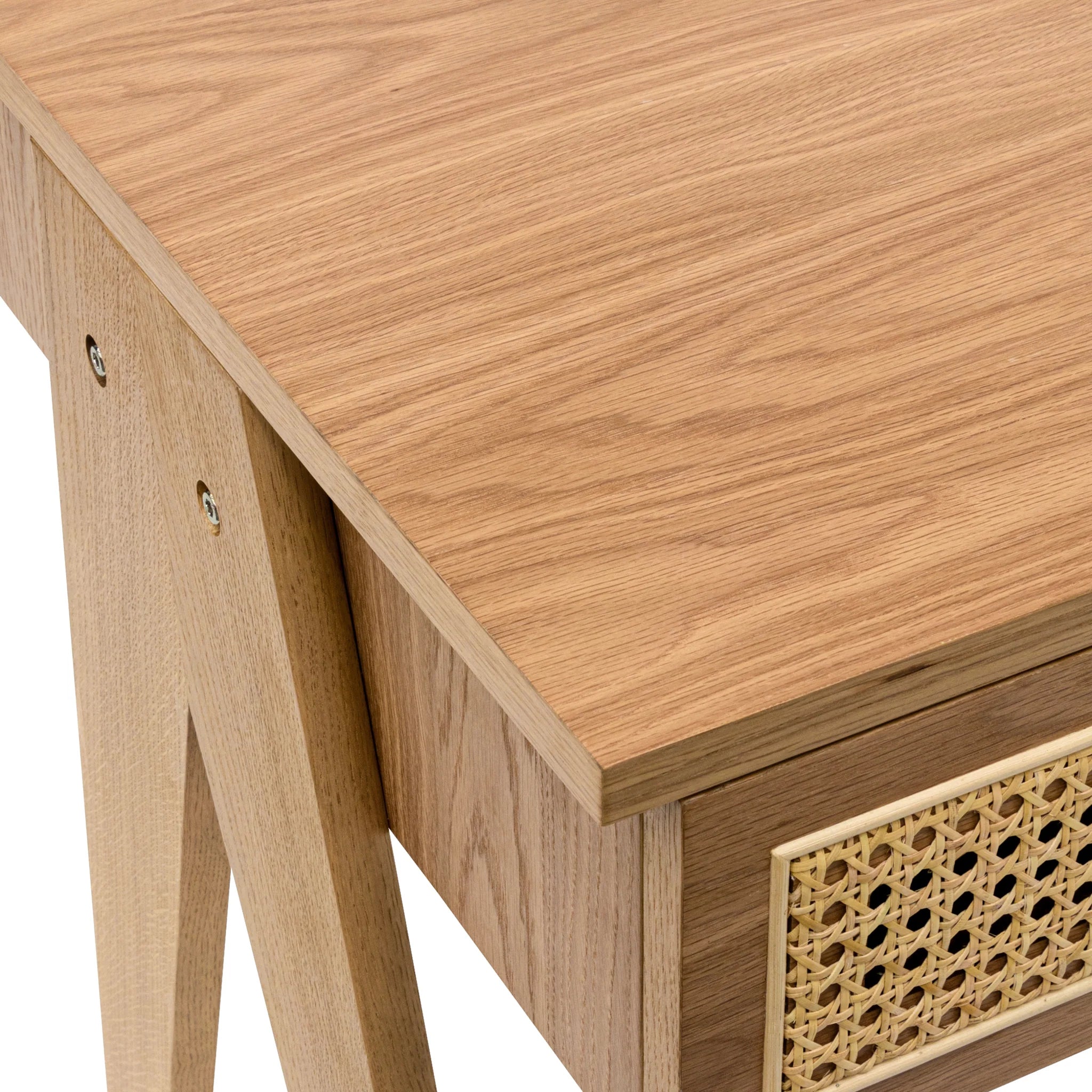 Ninanova 1.2m Home Office Desk - Natural