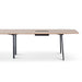 3.6m Natural Boardroom Meeting Table - Full Black Legs - image 3