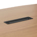 3.6m Natural Boardroom Meeting Table - Full Black Legs - image 7