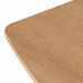 3.6m Natural Boardroom Meeting Table - Full Black Legs - image 8