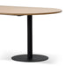2.4m Oval Meeting Table - Natural - image 4