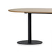 2.4m Oval Meeting Table - Natural - image 3