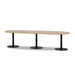 3m Oval Meeting Table - Natural