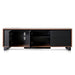 2.3m Right Return Office Desk - Walnut - image 6