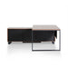 2.3m Left Return Office Desk - Walnut - image 3