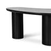 1.7m Office Desk - Black Oak - image 6