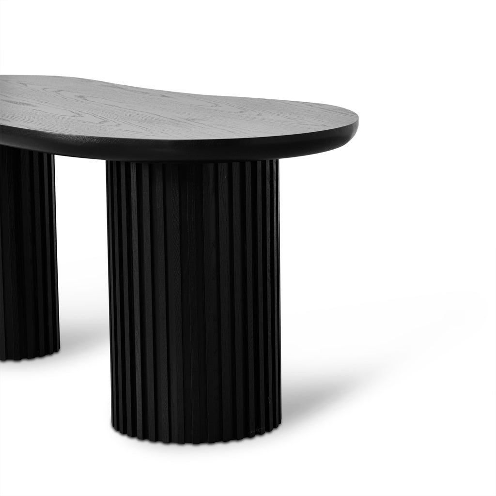 1.7m Office Desk - Black Oak - image 5