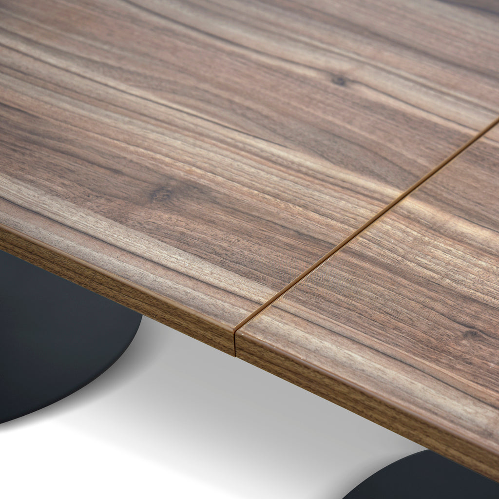 3m Oval Meeting Table - Walnut - image 7